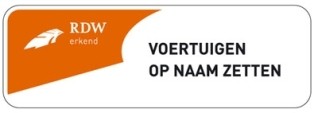 Logo RDW, RDW erkenning voertuigen op naam zetten